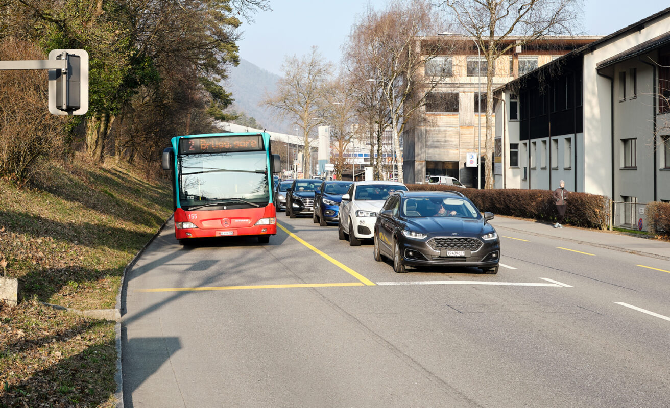 … statt Zeitverlust im Stau